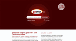 Desktop Screenshot of jobpilot.de