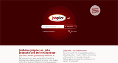 Desktop Screenshot of jobpilot.at